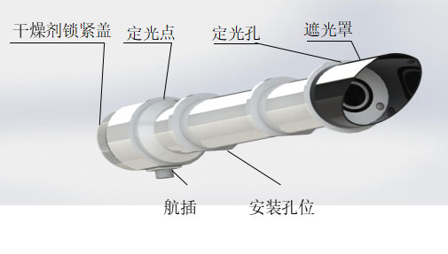 太陽(yáng)直接輻射傳感器外型及組成 太陽(yáng)直接輻射傳感器外型及組成